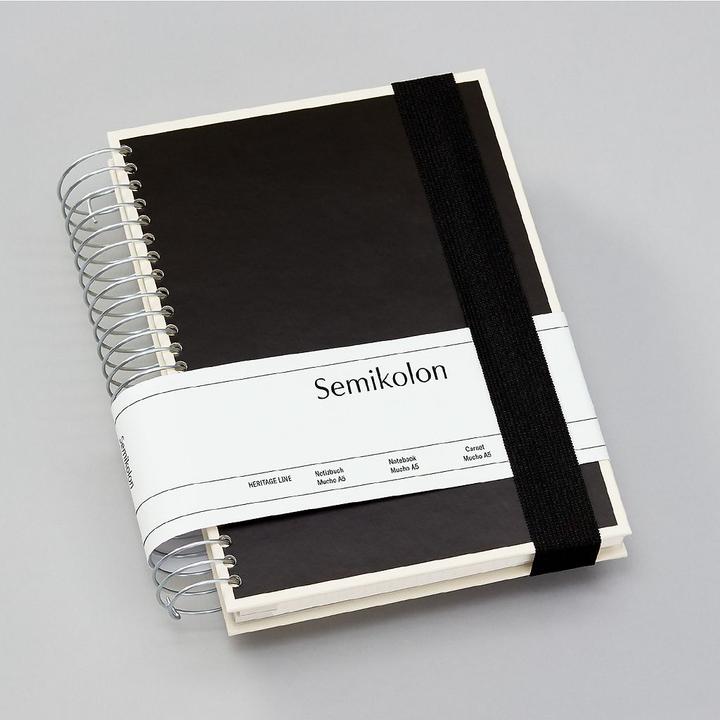 Image du produit Semikolon Mucho (A5, Quadrillé, Blanc, Non contraignant)