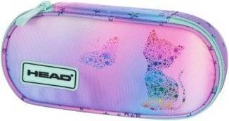 Astra Federmäppchen Sachet Federmäppchen Kopf AC6 Kitty Ombre