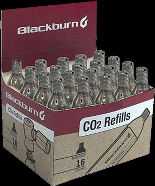Immagine prodotto Blackburn Cartucce 25G CO2 Bulk 16 Pack (Cartucce CO2 di ricambio)