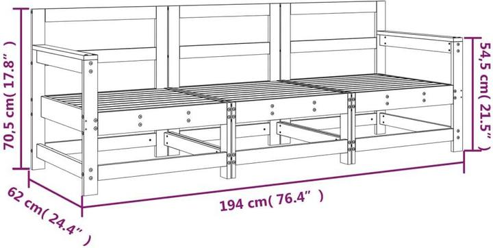 Produktbild vidaXL Banks