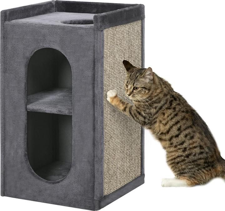 Actual product image PawHut Cat scratching post (81 cm, Grey)