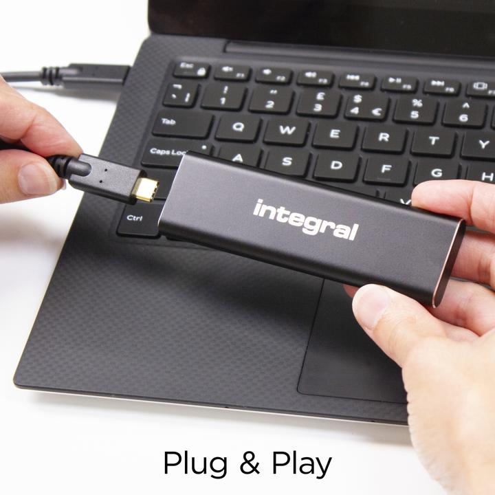 Image du produit SlimXpress Portable SSD 500 Go noir (0.50 To)