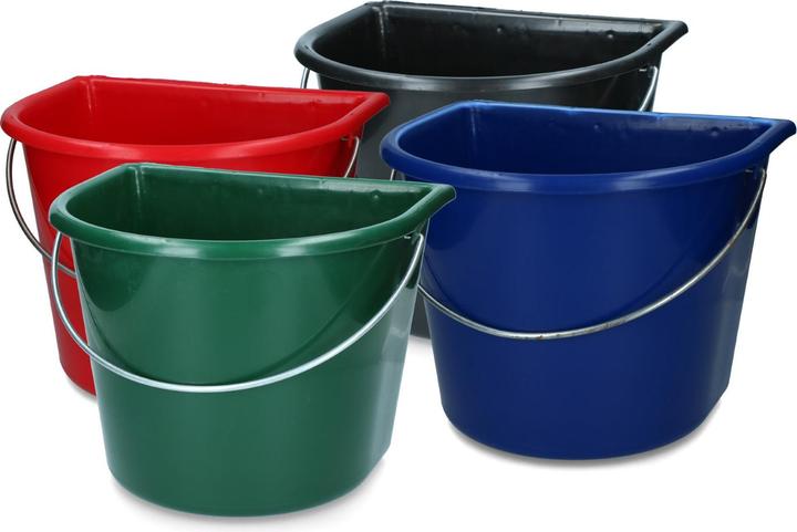 Produktbild Vplast Eimer mit flacher Seite 15 l rot