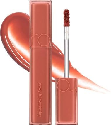 Produktbild Rom&Nd Dewyful Water Tint Lip Gloss Longlasting Lip Tint Moisturizing Natural Gloss MLBB 0.18 fl oz - Salty (Salty Peach)