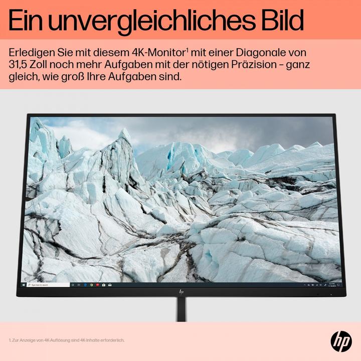 Actual product image HP E32k G5 (3840 x 2160 Pixels, 32")