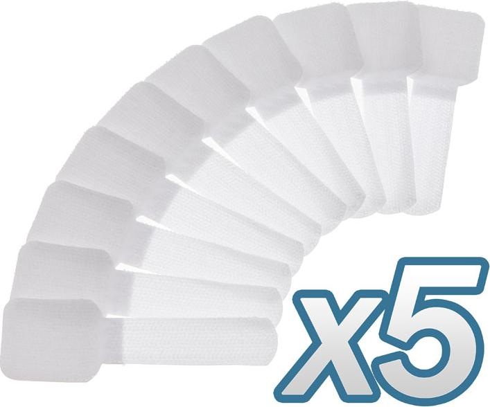 Actual product image Label-the-cable Velcro cable holder (Velcro cable ties, 90 mm, 50 pcs.)