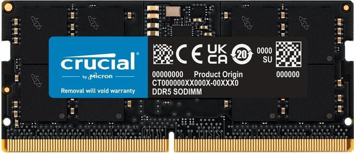 Actual product image Crucial SORAM D5 5600 24GB CL46 Tray (1 x 24GB, 5600 MHz, DDR5 RAM, SO-DIMM)