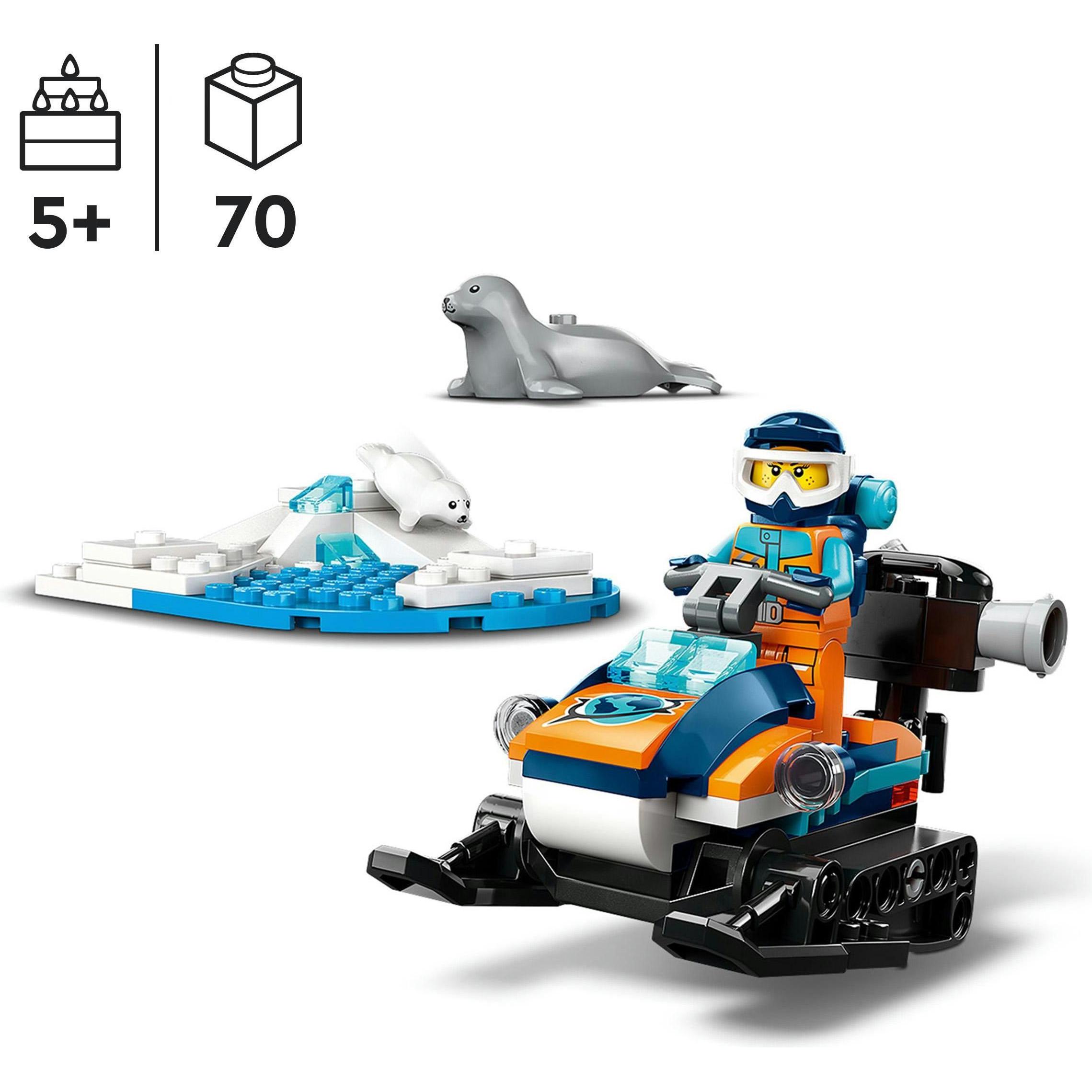 Thumbnail - LEGO Arktis-Schneemobil (60376, LEGO City)