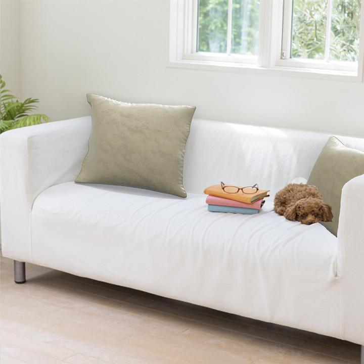 Image du produit Intirilife 2x taies d'oreiller en velours 40x40 cm (40 x 40 cm)