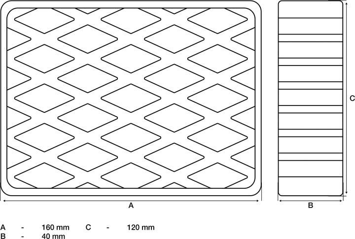 Image du produit BGS Support en caoutchouc pour ponts élévateurs
