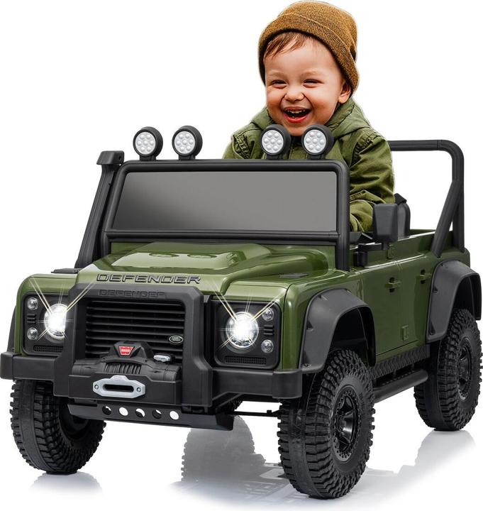 Produktbild Jamara Ride-on Land Rover Defender 110 SVX grün 2,4GHz Li-Power 12.6 (10.80 V)