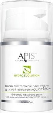 Produktbild Apis Natural Cosmetics Apis Hydro Evolution Moisturizing Cream Extremely Moisturizing Cream With Pear And Rhubarb 50Ml (50 ml, 24h Creme)