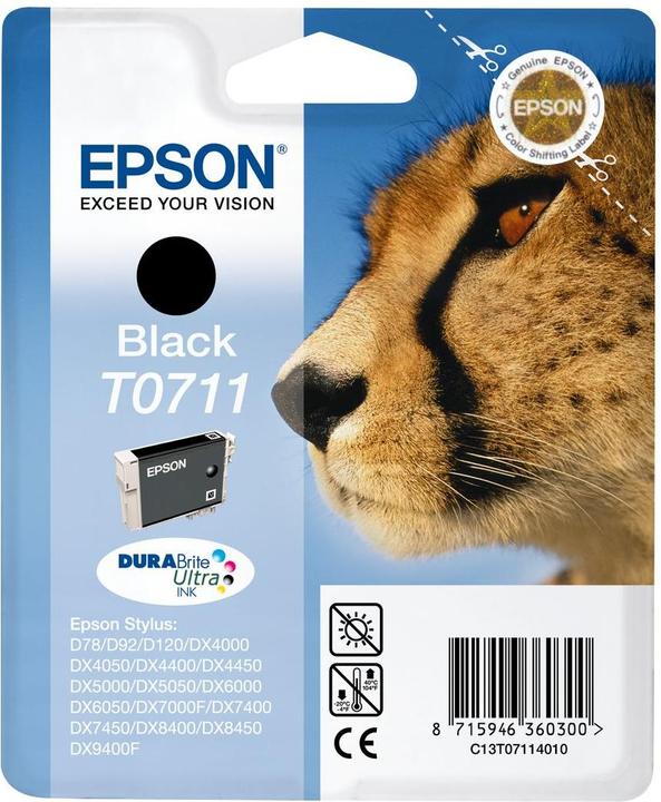 Produktbild Epson Tinte C13T07114011 *schwarz* (BK)
