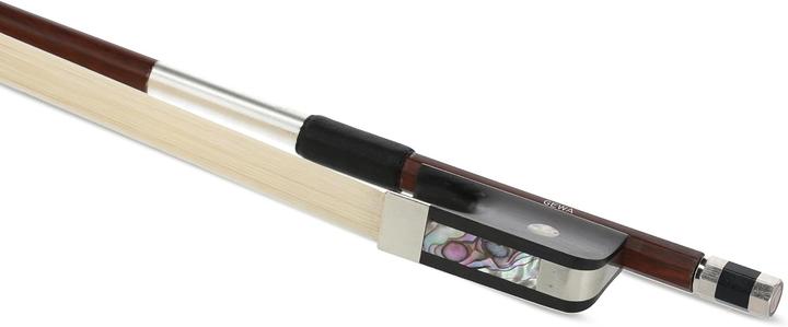 Actual product image Gewa Student French Model Double Bass Bow with Ebony Frog and Pearl Inlay
