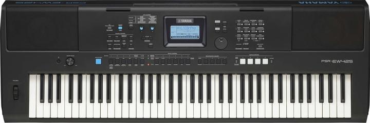 Produktbild Yamaha PSR-EW425 Keyboard Schwarz inkl. Netzteil (76 Tasten)