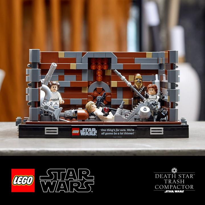 Produktbild LEGO Müllpresse im Todesstern - Diorama (75339, LEGO Star Wars)
