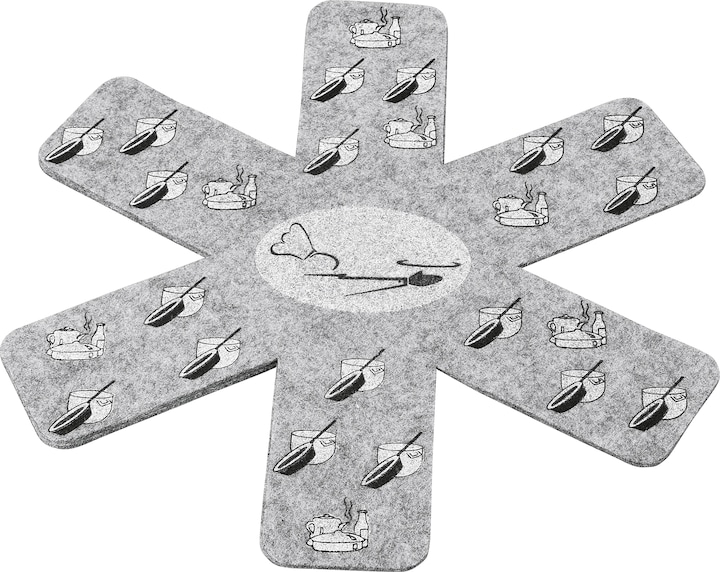 Immagine prodotto Fackelmann Set di protezione pentola 2 pezzi (38 cm, Tessuto)