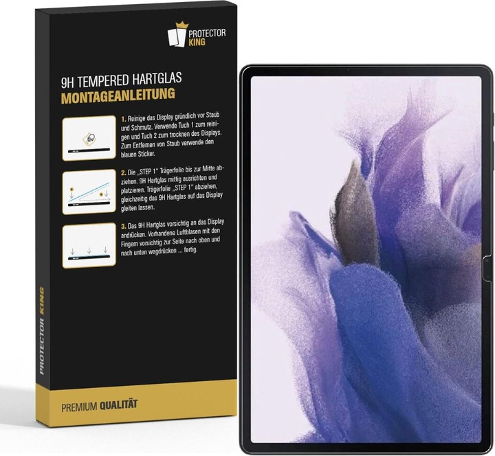 Produktbild Protectorking 6x tempered 9H Panzerglas matt entspiegelt (6 Stück, Galaxy Tab S7 FE)