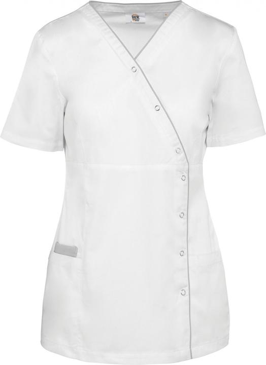 Kariban bluse mit druckknöpfen aus polycotton, damen (XL)