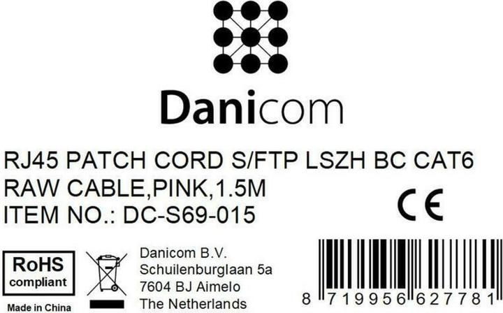 Produktbild Dsit CAT 6 Netzwerkkabel LSOH (CAT6, 1.50 m)