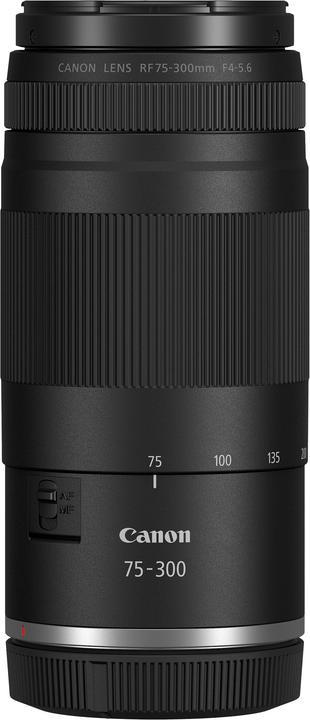 Canon RF 75-300mm F4-5.6 (Canon RF, Vollformat, APS-C / DX)