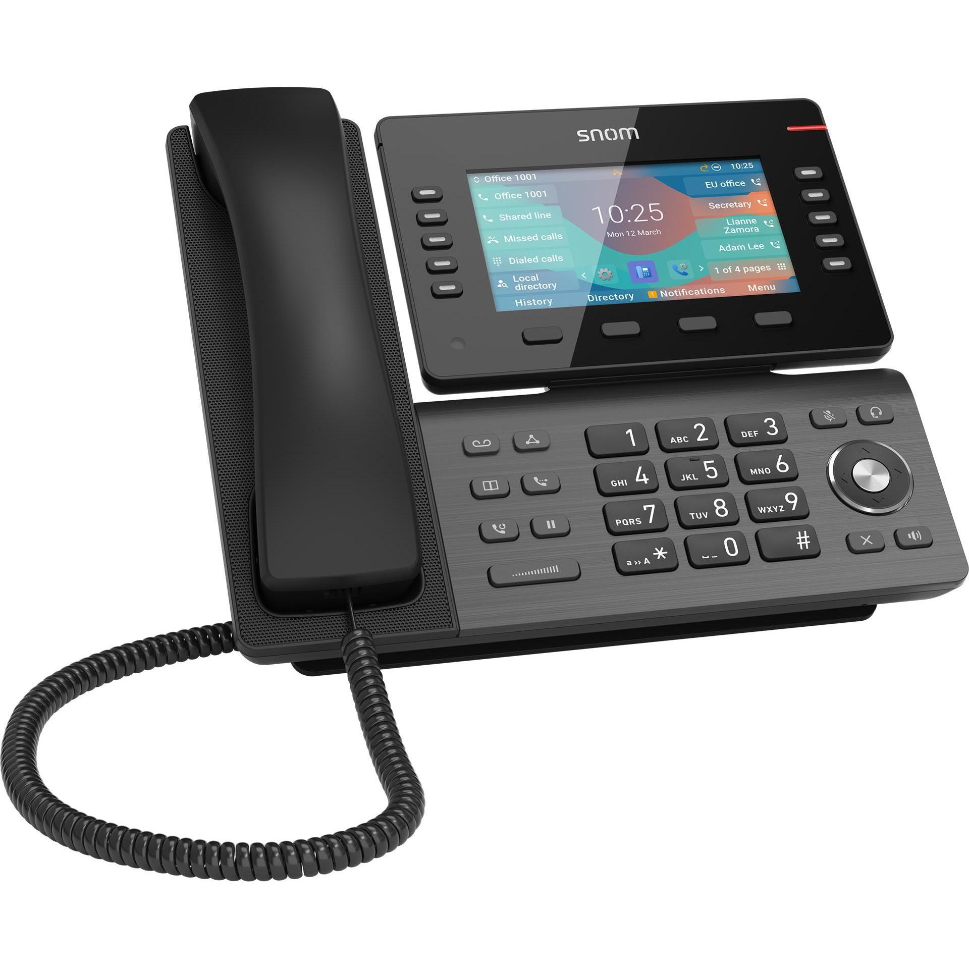 Snom D865, Telefon, Grau