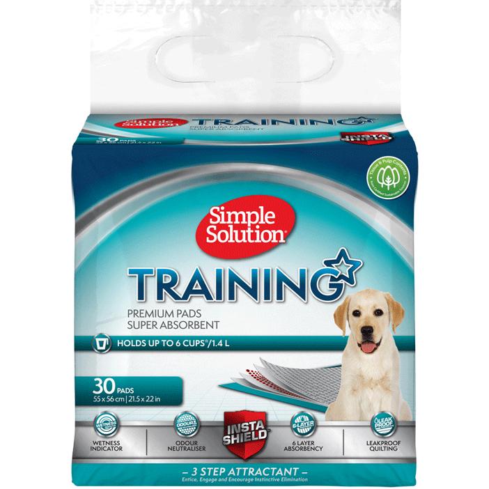 Meilleurs prix pour Simple Solution COUSSINS D'ENTRAÎNEMENT SIMPLES POUR CHEVALES - SOUS-TRAITEMENT 30pcs 55x56cm (Chien), Hygiène animale