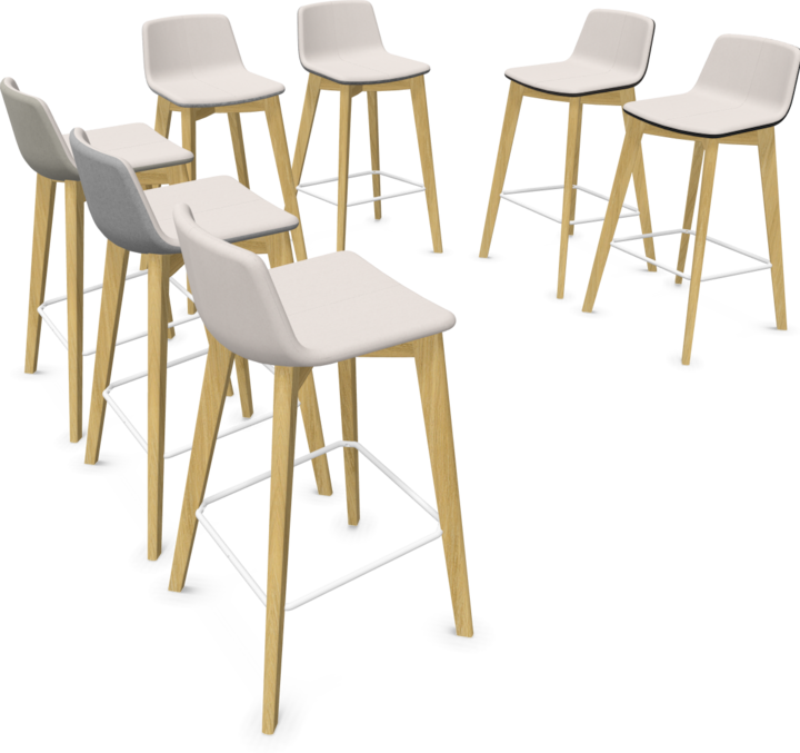 Actual product image Narbutas Twist & Sit Bar Stool