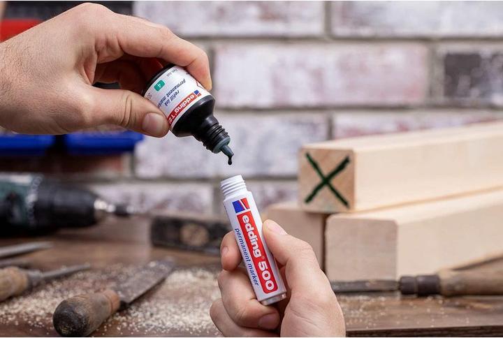 Actual product image Edding Refill ink T25 (Yellow, 1 pcs.)