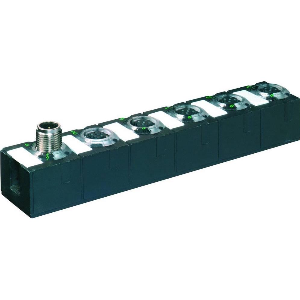Murr Elektronik 56611 Sensor/Aktorbox aktiv M12-Verteiler mit Kunststoffgewinde, Elektronikkabel + Stecker