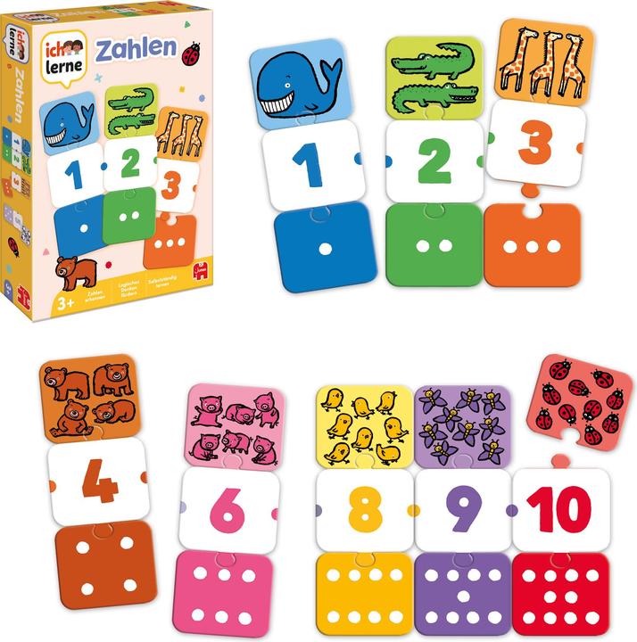 Actual product image Jumbo I learn numbers (German, 2 - 5 years)