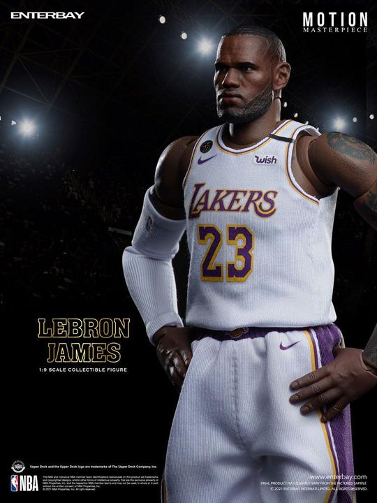 Image du produit Enterbay NBA Collection figurine Motion Masterpiece 1/9 LeBron James (LA Lakers) 23 cm