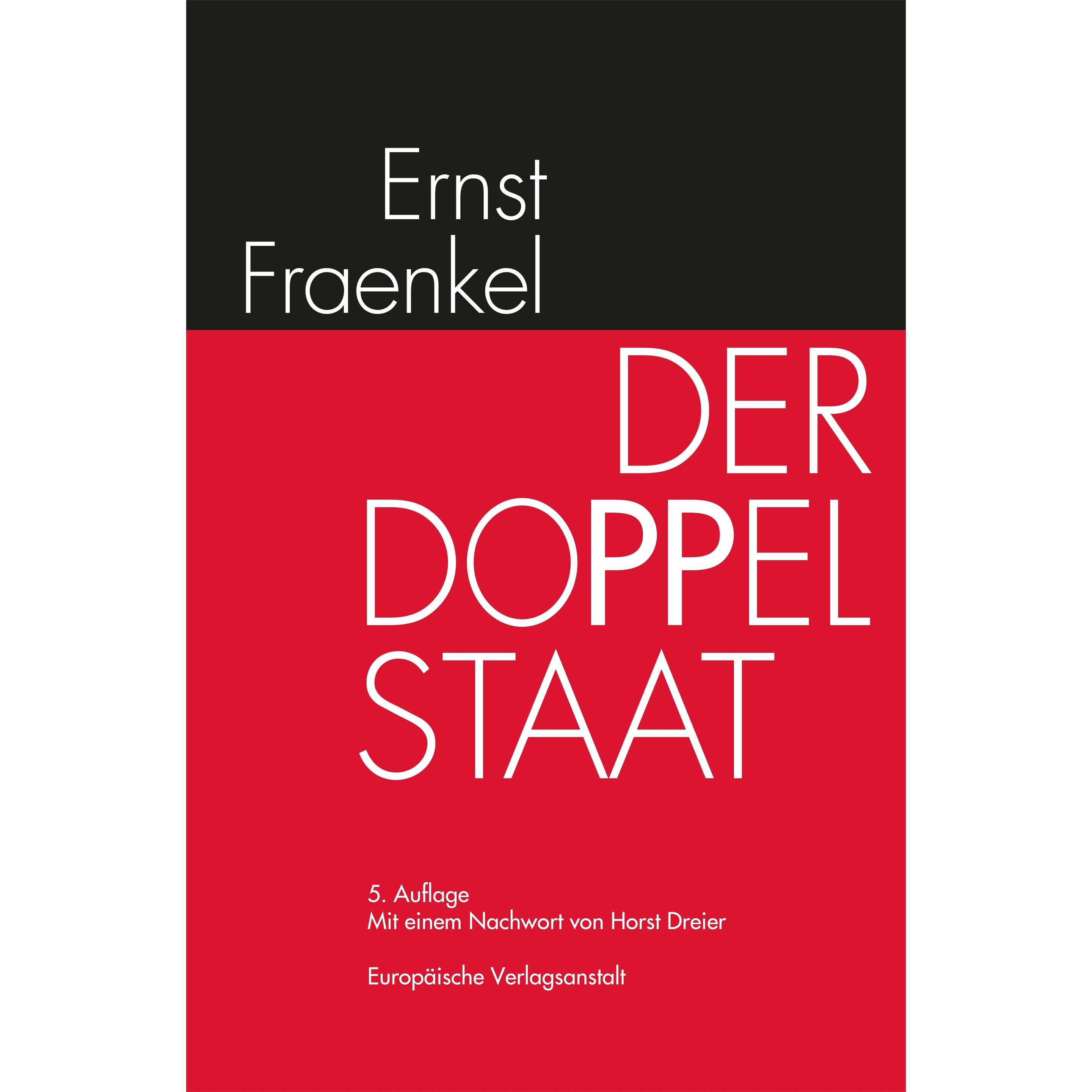 Der Doppelstaat, Fachbücher von Ernst Fraenkel, Alexander von Brünneck