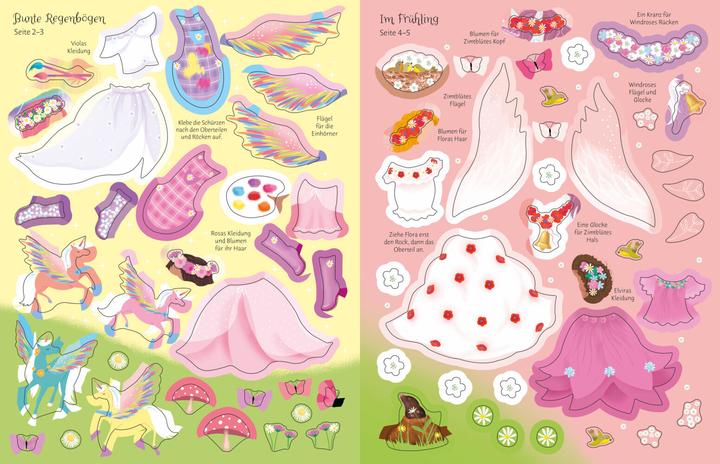 Immagine prodotto I miei libri di adesivi per bambole vestite di glitter mini