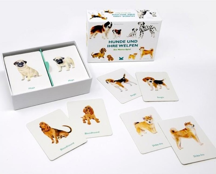 Produktbild Memory Hunde und ihre Welpen (Deutsch)