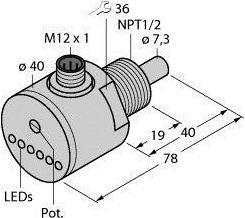 Image du produit Turck Capteur d'immersion