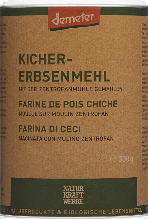 Image du produit NaturKraftWerke Farine pois chiche Demeter (300 g)