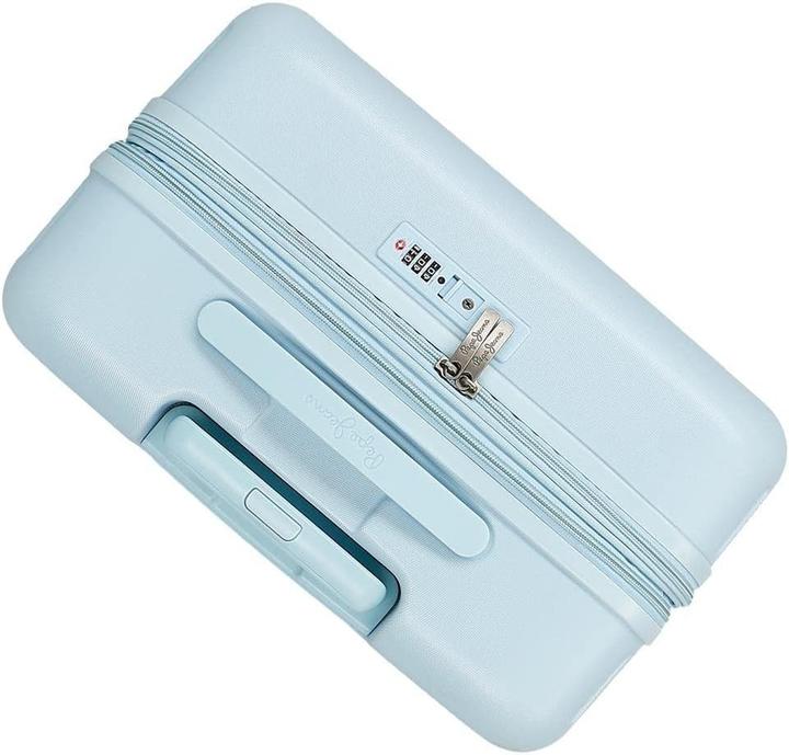 Produktbild Pepe Jeans Akzent-Kabinekoffer mit TSA-Schloss, Multidirektionalrollen und Ausziehbarkeit (79 l)