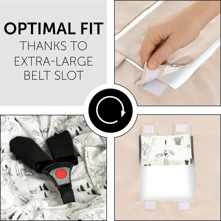 Actual product image Hauck Snuggle N Dream Winnie the Pooh Beige