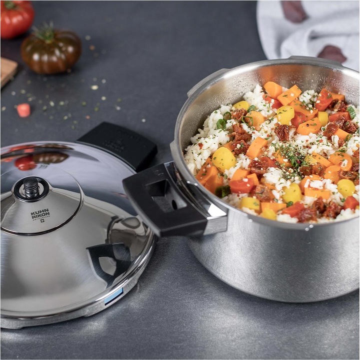 Image du produit Kuhn Rikon Duromatic (22 cm, Cuiseur à vapeur, Acier inoxydable)