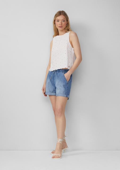 Actual product image S.Oliver Jeans-Hose Jeans-Shorts / Comfort Fit / Mid Rise / Elastikbund (42)