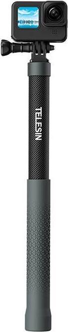 Actual product image Telesin 1.2 metre long CarbonSelfieStick