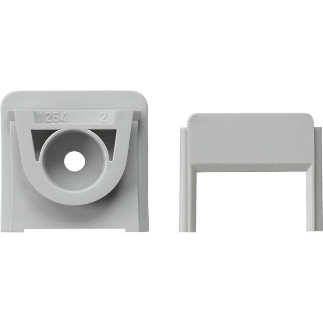 Gira, Accessori per il passaggio dei cavi, Adattatore per condotto singolo 15 x 30 mm WG AP 001030