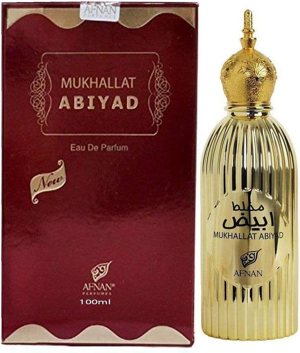 Actual product image Afnan Abiyad Mukhallat (Eau de parfum, 100 ml)