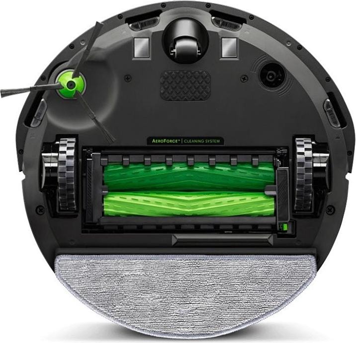Produktbild iRobot Roomba Combo i5+ - Robotstofzuiger met Dweilfunctie - Zelfledigend - Ideaal voor Huisdieren - i5576 (Saugwischroboter)