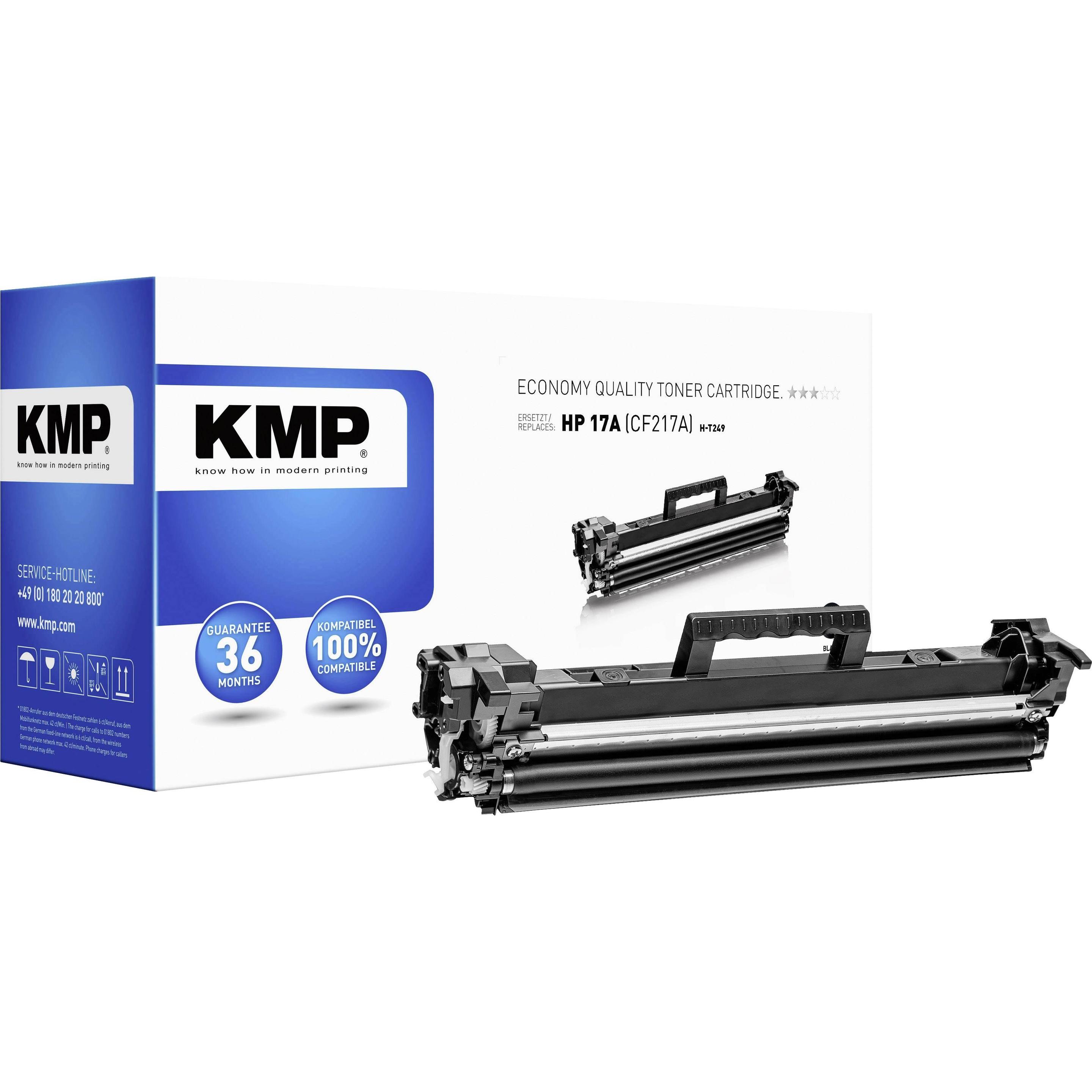 KMP, Toner, Toner ersetzt HP17A (CF217A) ECO (BK)