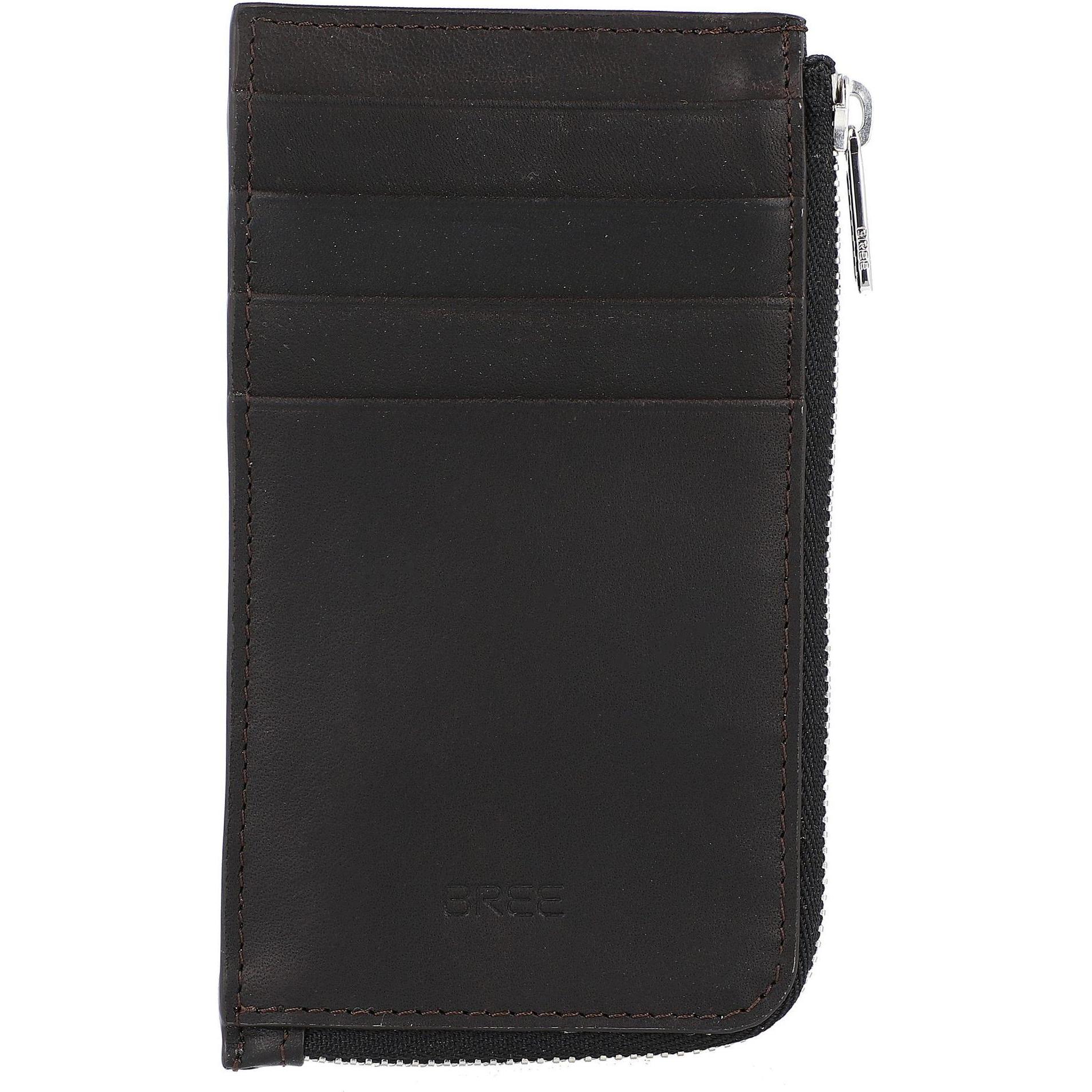 Thumbnail - Pnch by Bree, Herren, Portemonnaie, Oxford SLG 140 Kreditkartenetui Leder 8 cm, Braun