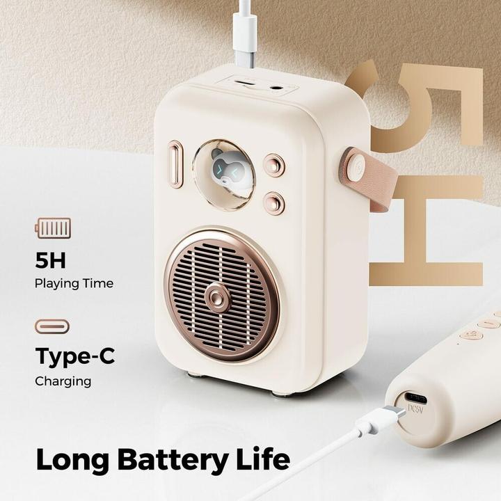 Actual product image Soundpeats Wireless Bluetooth Speaker Hi-sing (ivory) (5 h)