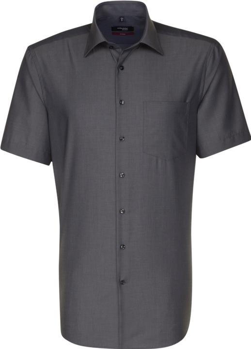 Produktbild Seidensticker Hemd Modern Fit Kent kurzarm bürgelfrei grey (M)