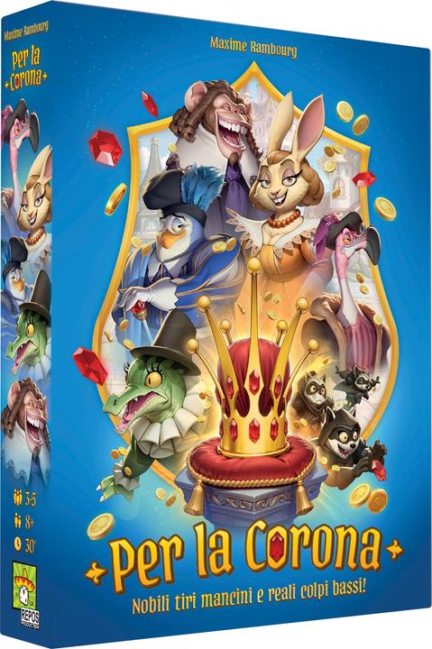 Produktbild Asmodée Per la Corona (Italienisch, 3 - 5 Spieler)